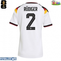 Tyskland Antonio Rudiger #2 Hjemmedrakt Dame VM 2026 Kortermet